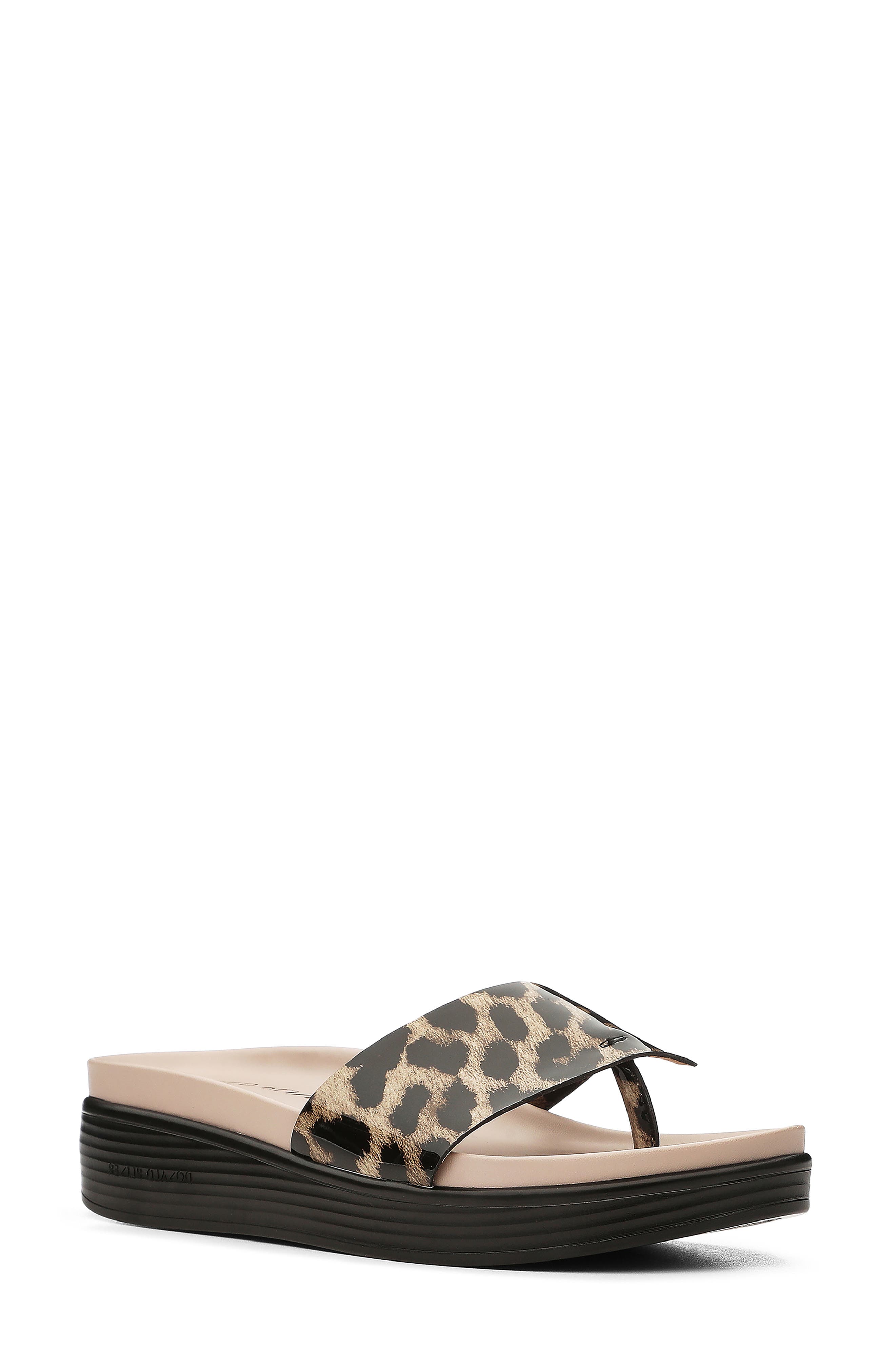 Willie Marlow Slippers Women Fashion Flip Flops Platform High Heel Wedges Slides Outside Shoes Pink 7.5 